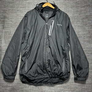 Swiss Well Jacket Men's L Black Hooded Full Zip